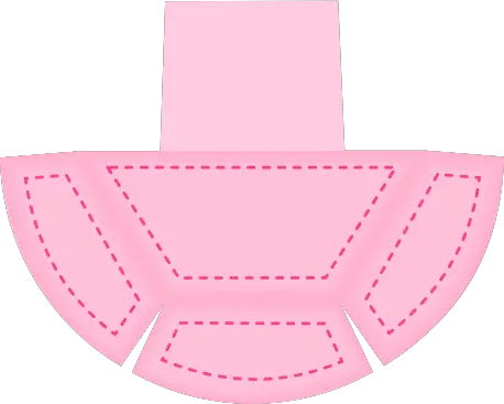caixa piramide ovelhinha rosa 3