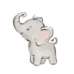 elefantinho aquarela 3