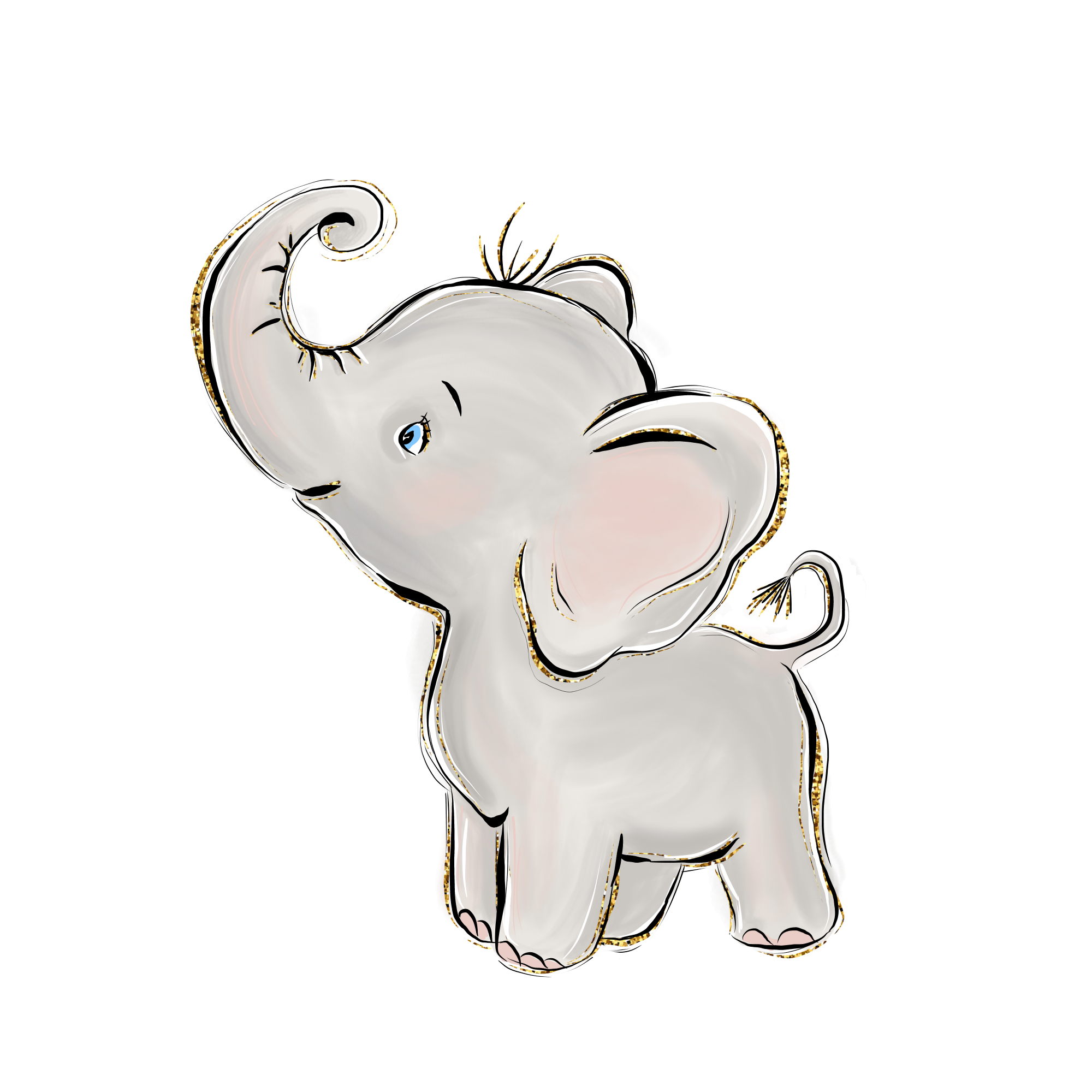elefantinho aquarela 3
