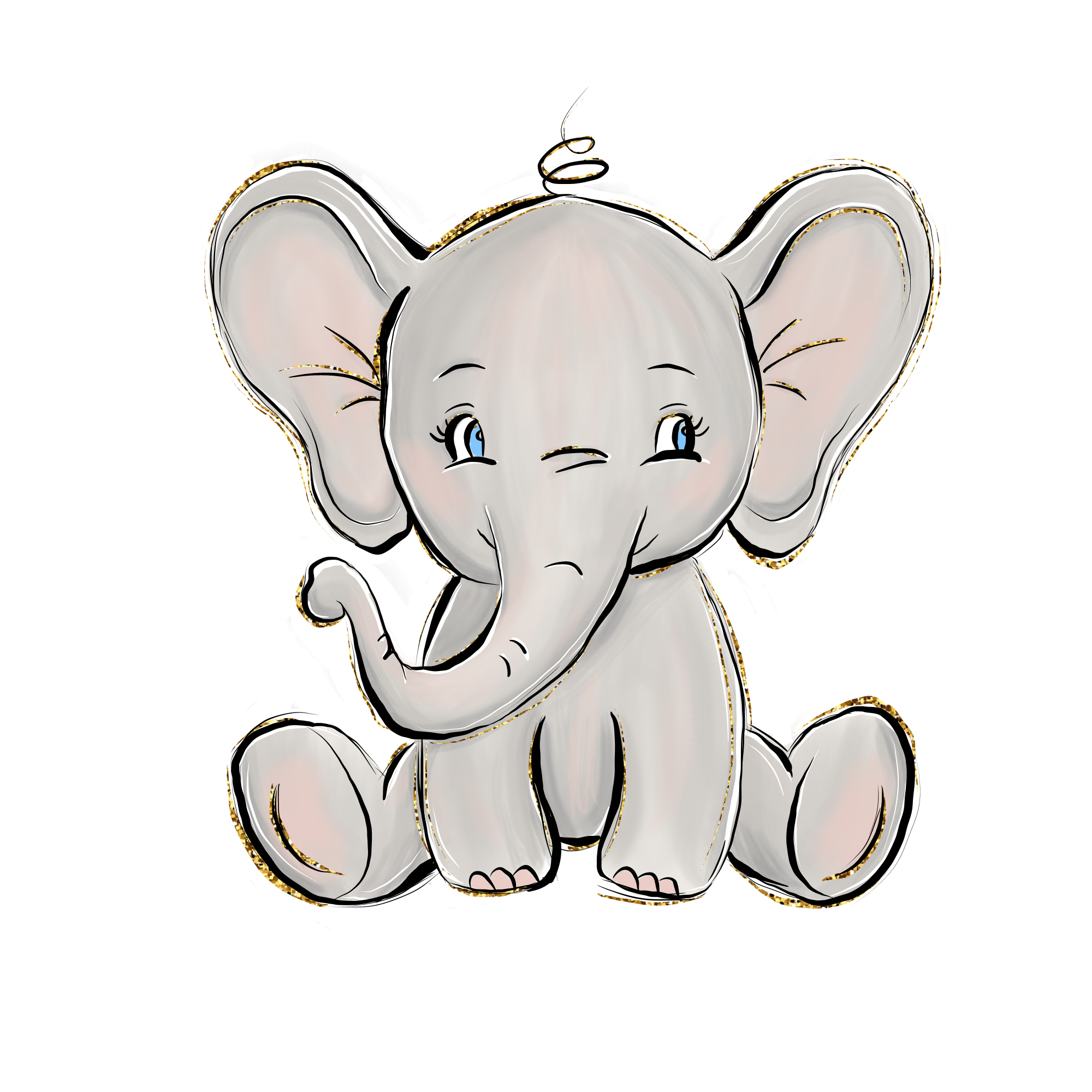 elefantinho aquarela 5
