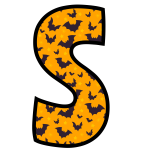 alfabeto personalizado morcegos halloween 19