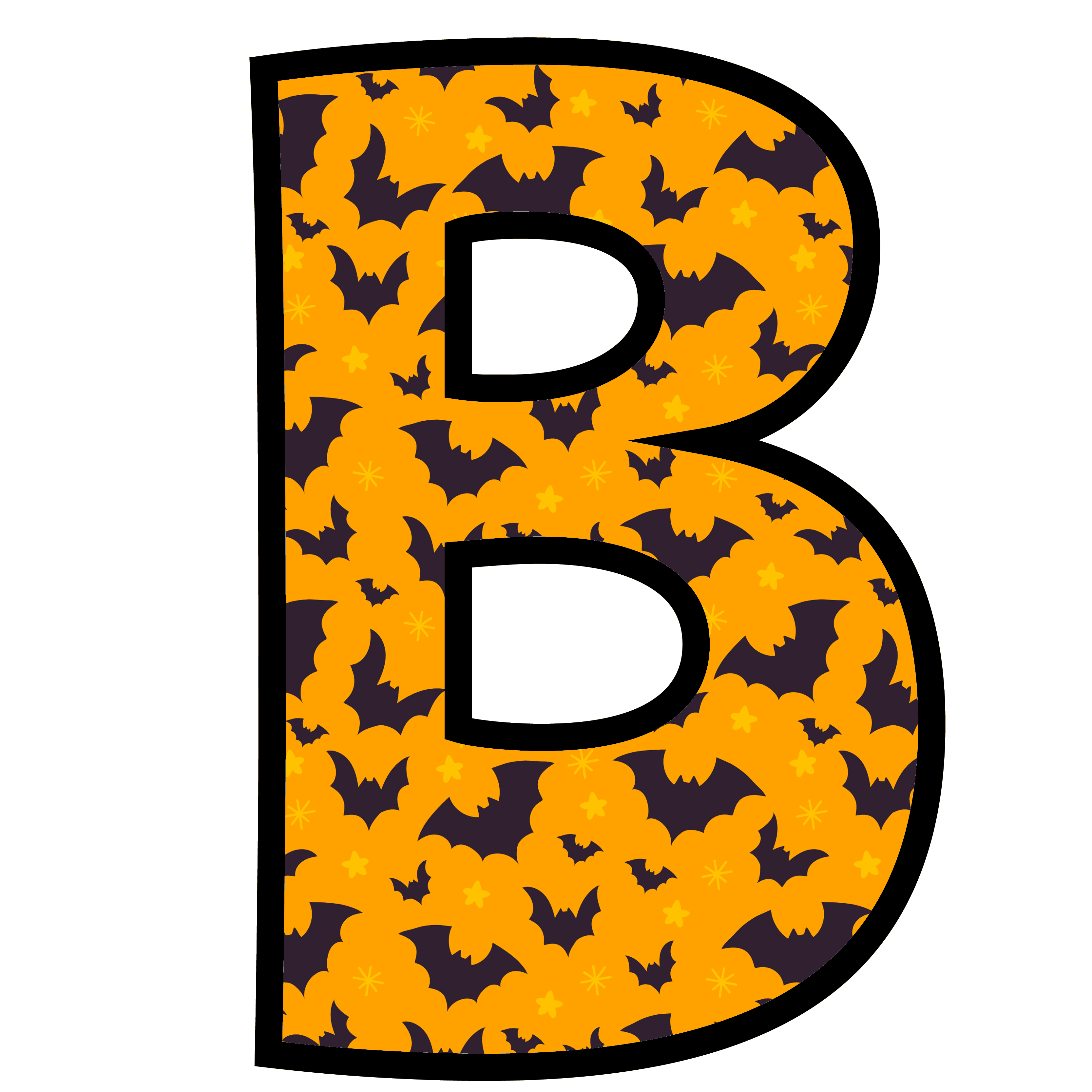 alfabeto personalizado morcegos halloween 2