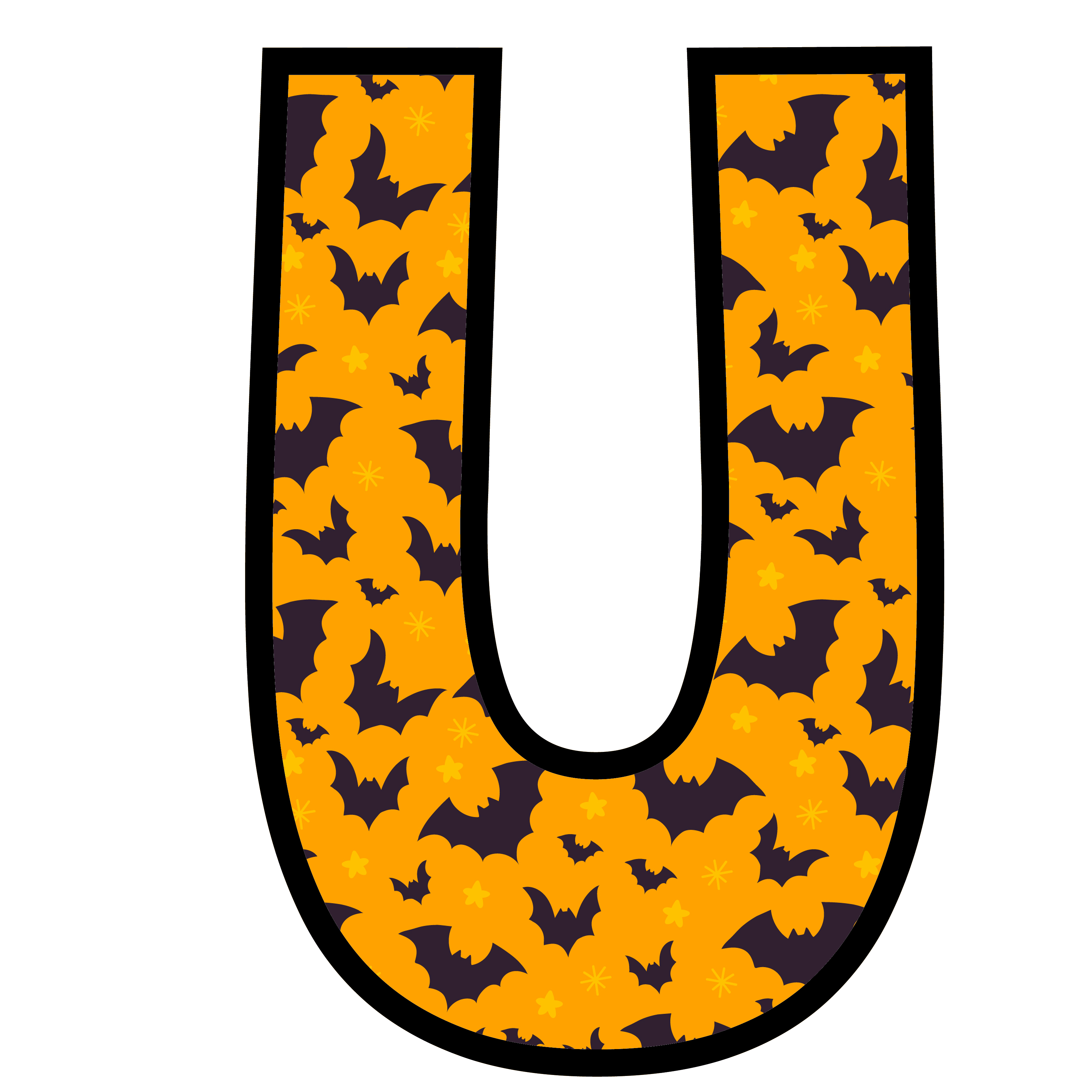 alfabeto personalizado morcegos halloween 21
