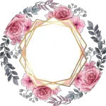 elementos 15 anos floral rosa 3