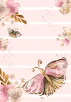 etiqueta escolar borboletas 5