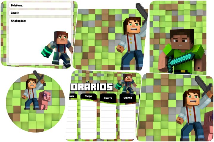 KIT DIGITAL MINECRAFT GRÁTIS PARA BAIXAR  Minecraft grátis, Minecraft,  Minecraft festa