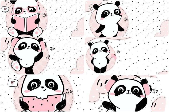 28 ideias de Luluca em 2023  panda desenho, festa de panda, festa infantil  em casa