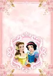 etiqueta escolar princesas disney 2 1