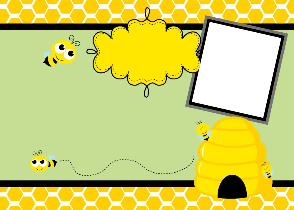 papel digital abelhinha 5