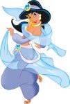 elementos festa personagem princesa jasmine 10