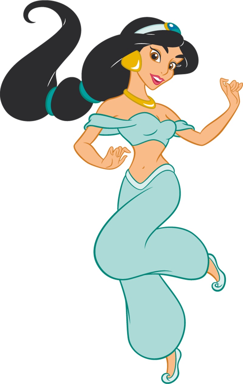 elementos festa personagem princesa jasmine 24