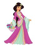 elementos festa personagem princesa jasmine 36
