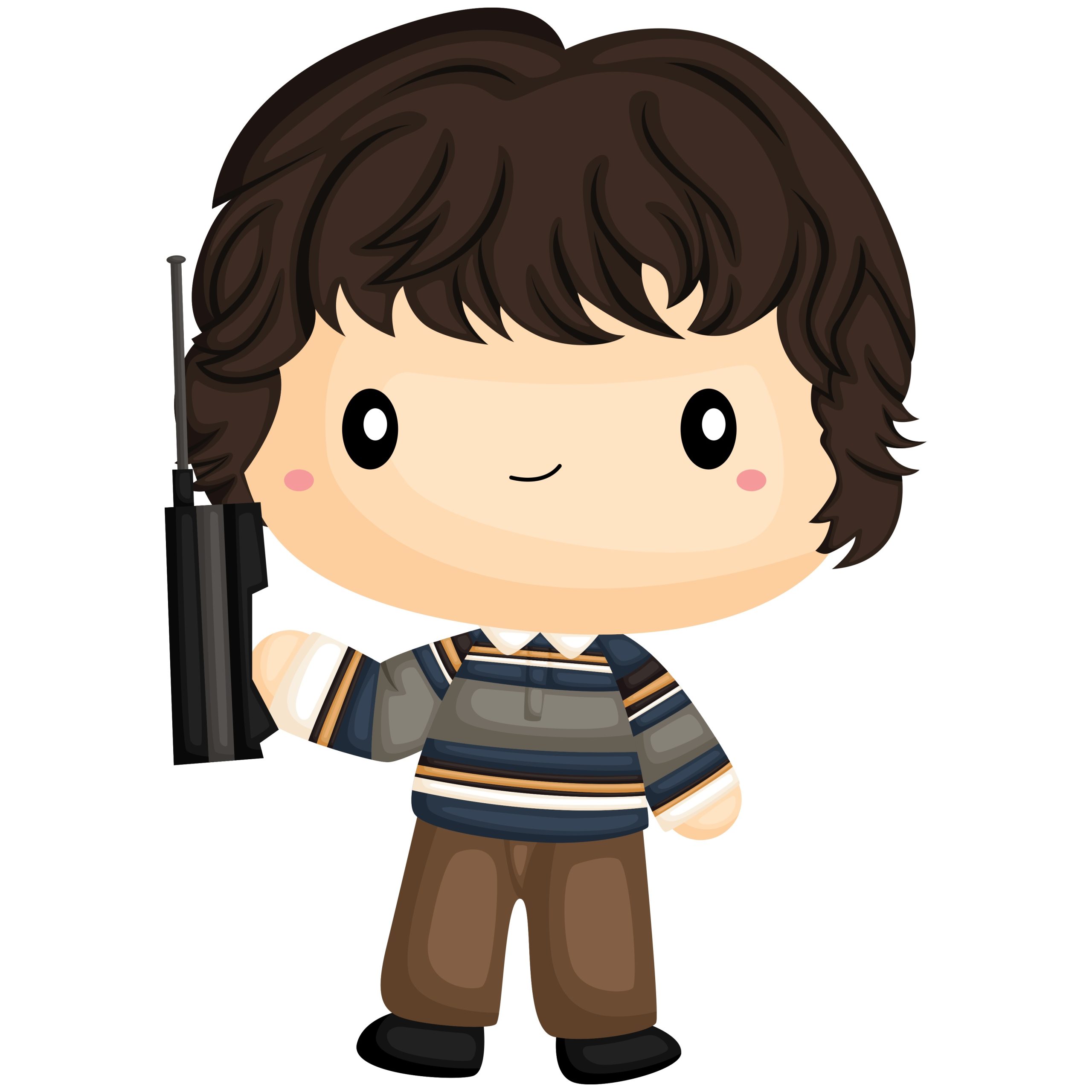 Personagem Stranger Things 34 OrigamiAmi