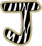 alfabeto personalizado safari maiusculo 10