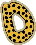 alfabeto personalizado safari maiusculo 15