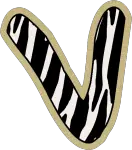 alfabeto personalizado safari maiusculo 22