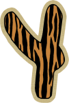 alfabeto personalizado safari minusculo 25