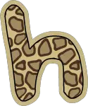alfabeto personalizado safari minusculo 8