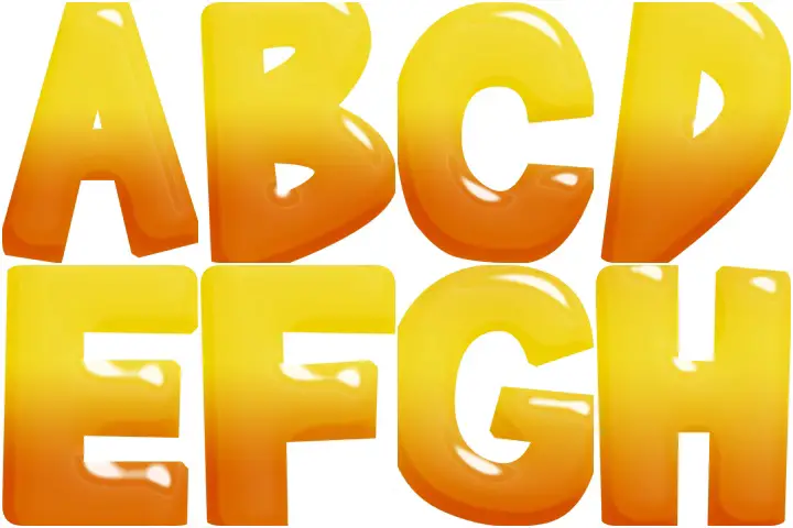 alfabeto personalizado sol safari para imprimir