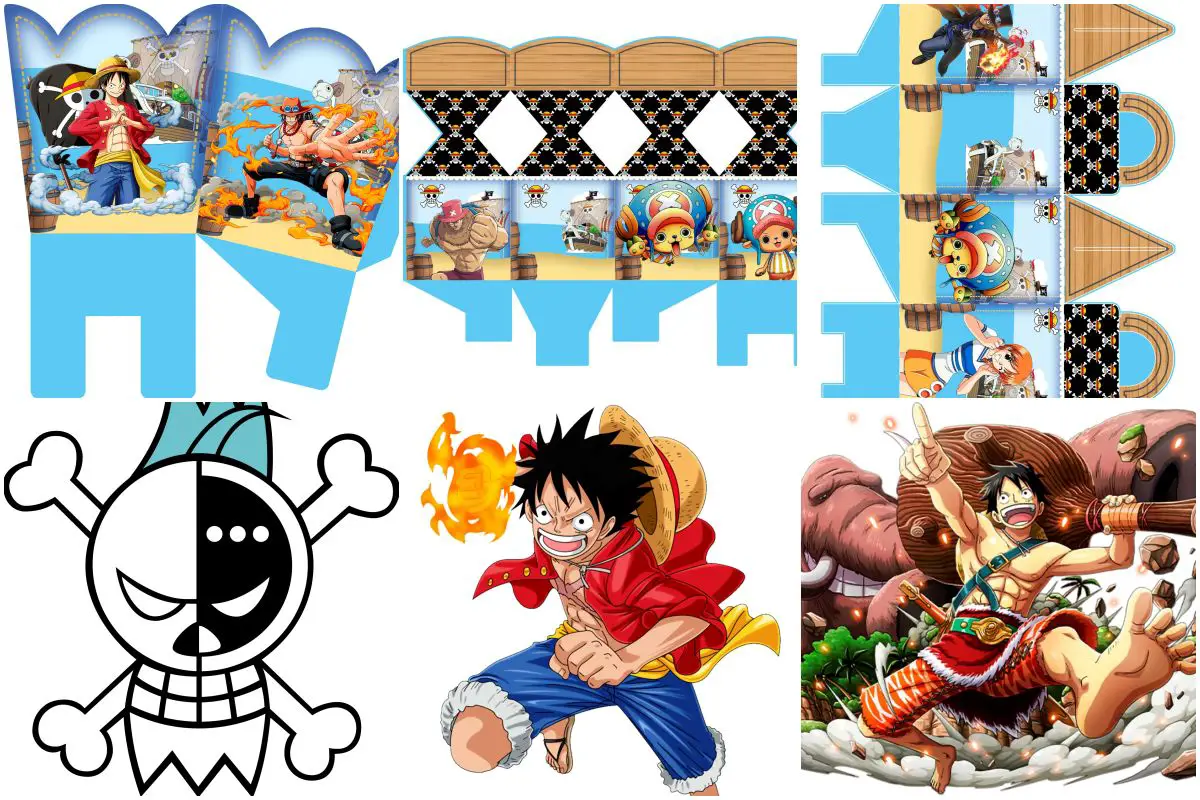 Kit Festa One Piece para imprimir