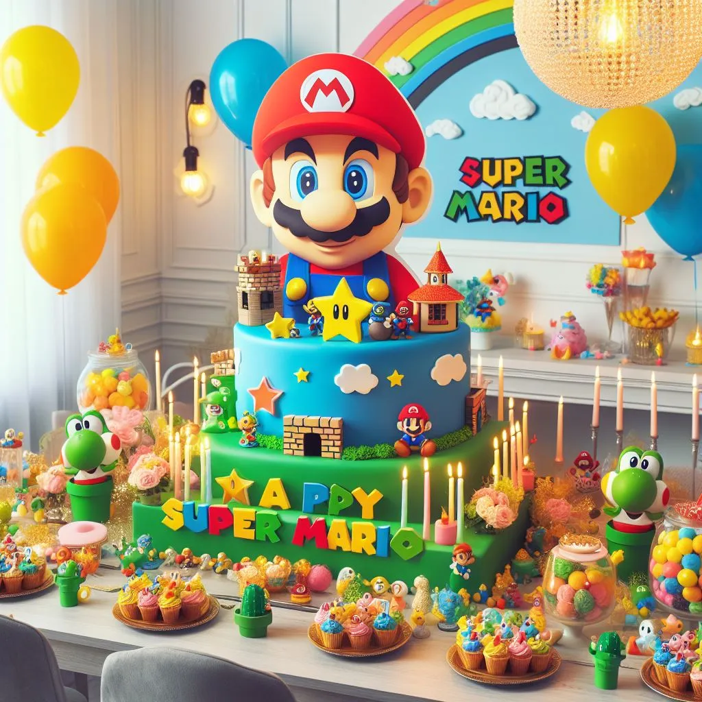 decoração Festa Super Mario (3)