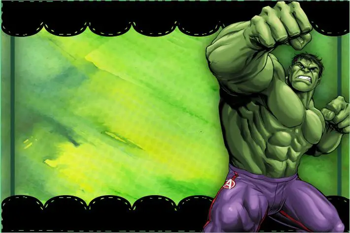 Etiqueta escolar Hulk (3)