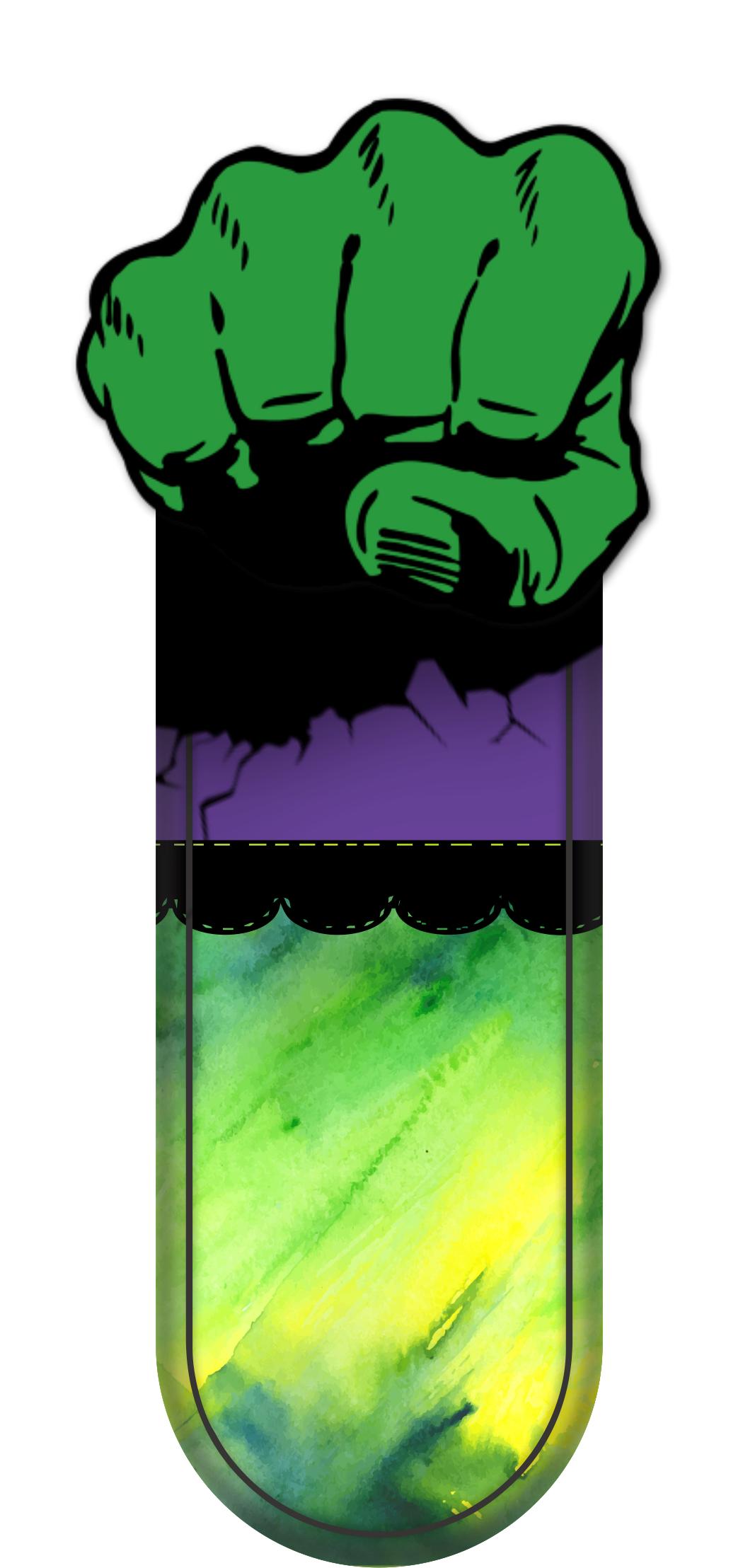 Marca página Hulk