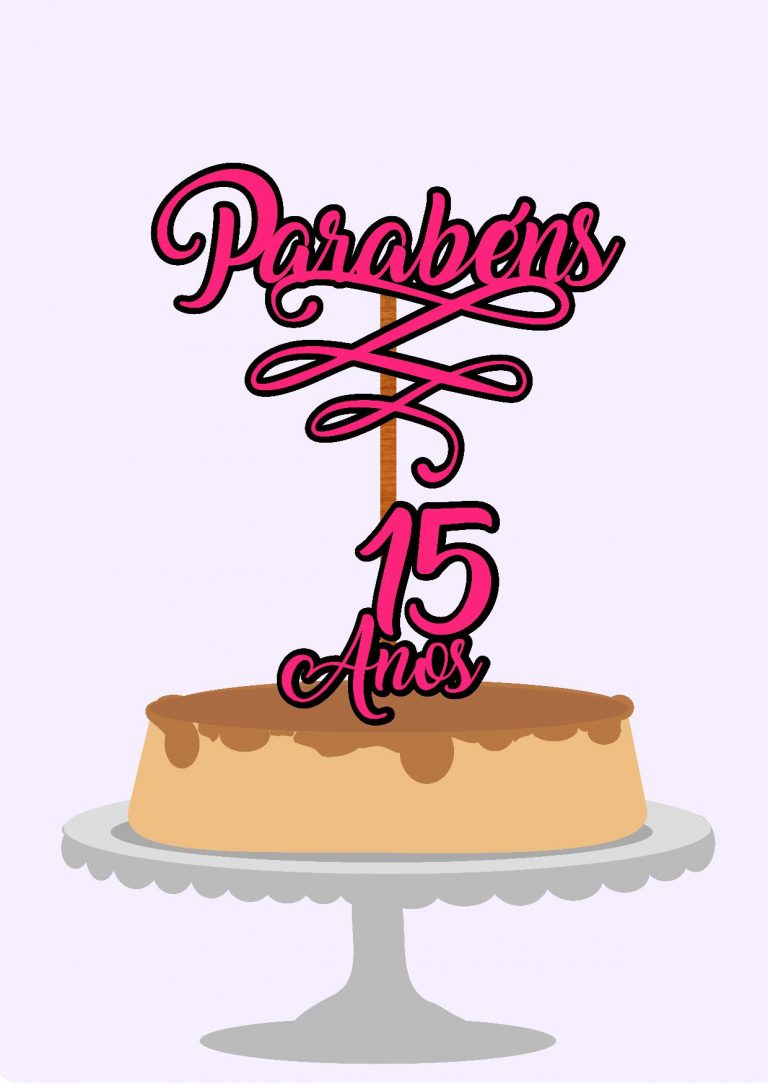 Topo de Bolo 15 Anos (1)