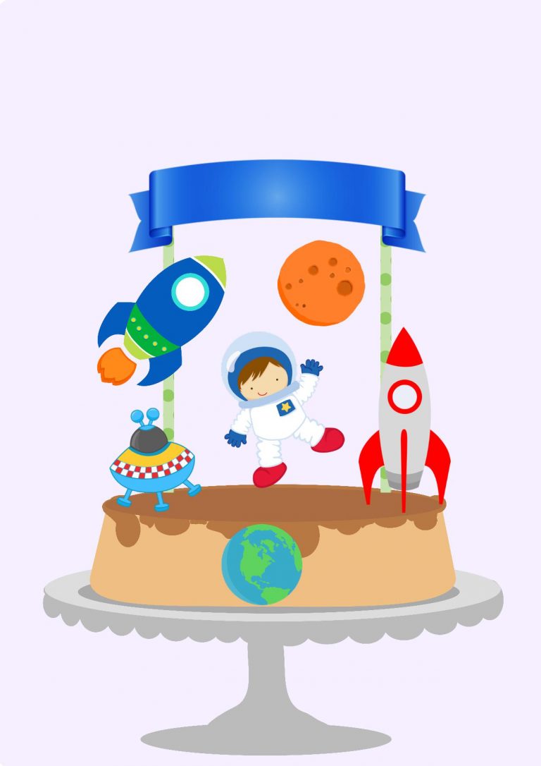 Topo de Bolo Astronauta (1)