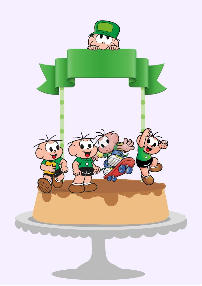 Topo de bolo Cebolinha para imprimir 6 Topo de Bolo Cebolinha (1)