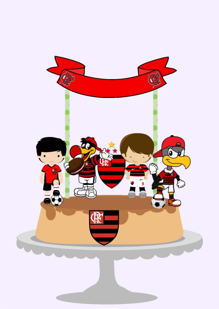 Topo de Bolo Flamengo para imprimir 4 Topo de Bolo Flamengo (1)
