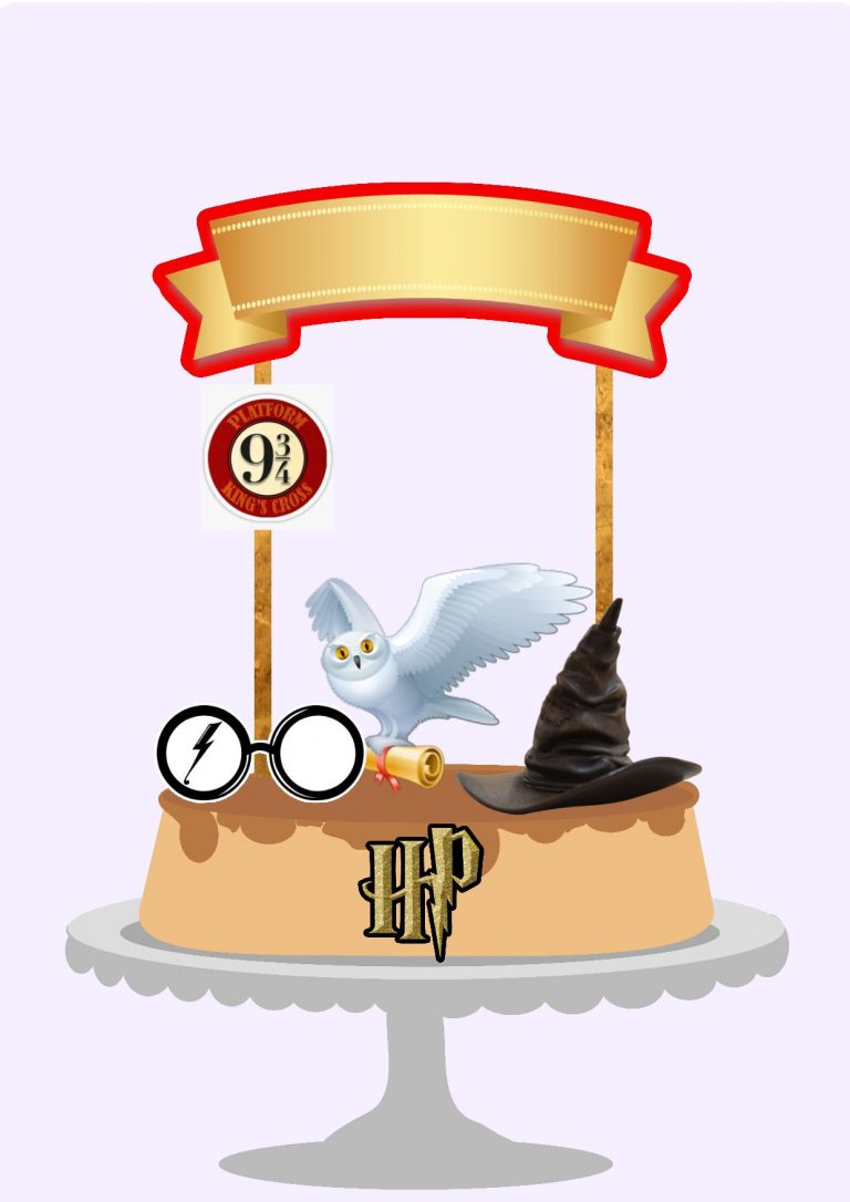 Topo de Bolo Harry Potter (1)