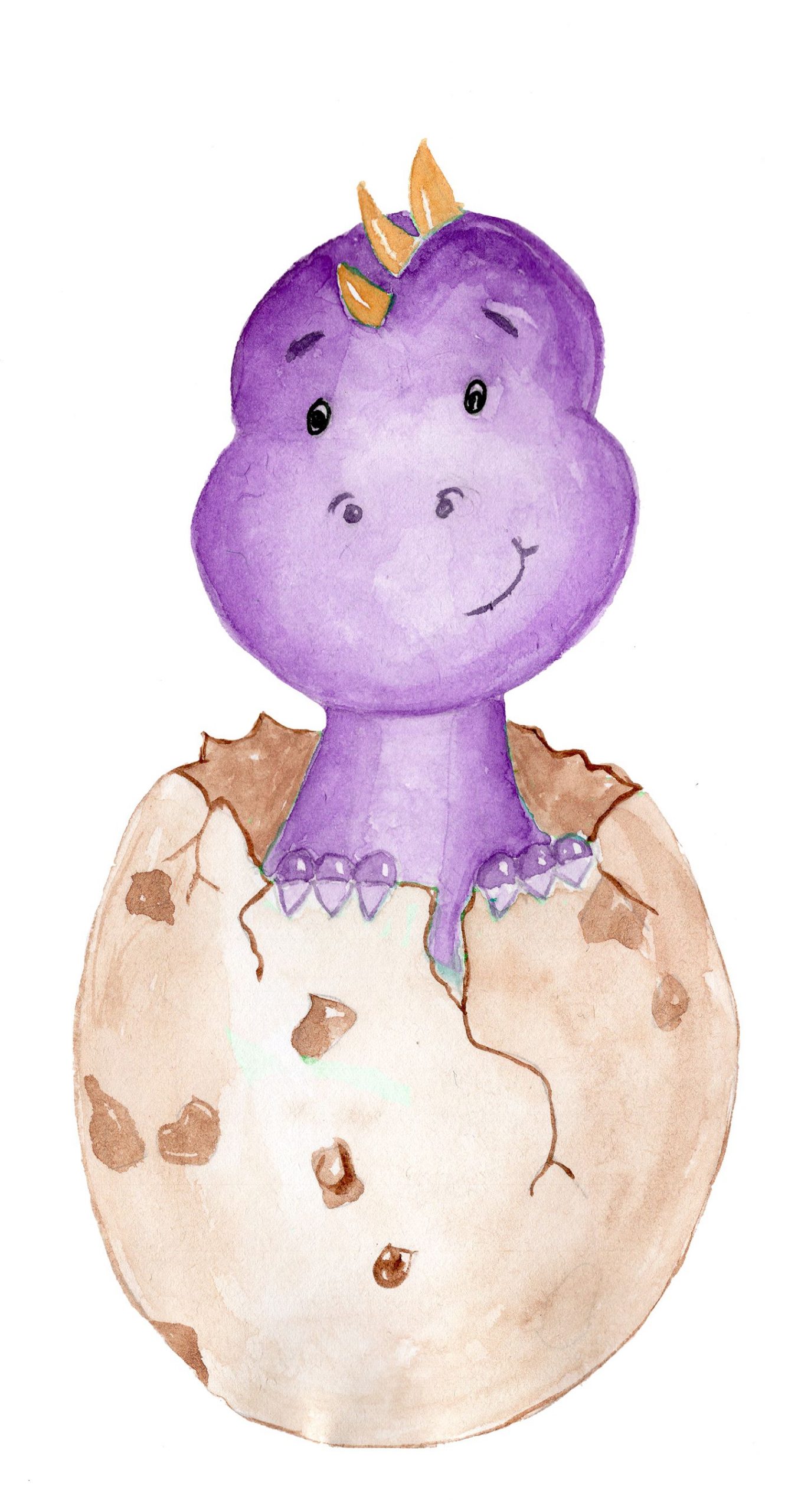 Elementos Festa Dinossauro Aquarela para imprimir 87 Dinossauro aquarela (13)