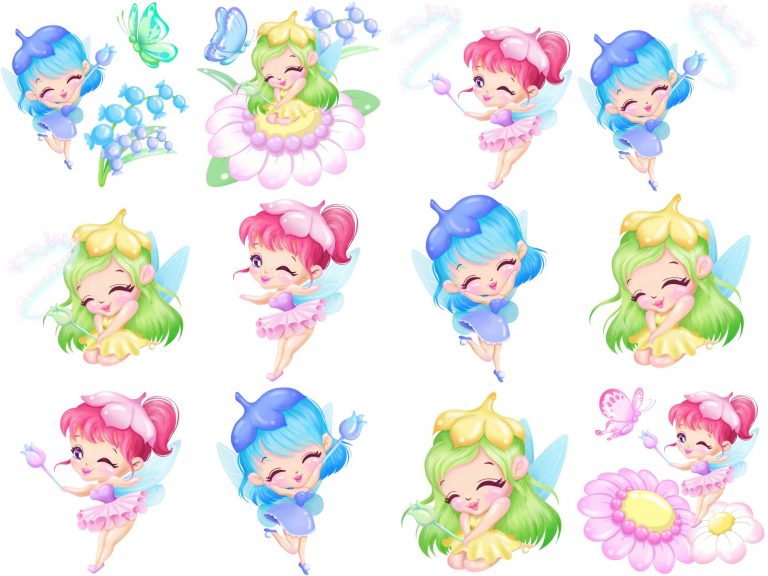 Elementos Festa Fada para imprimir 6 Elementos Festa Fada para imprimir