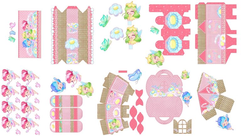 Kit Festa Fadinha para imprimir