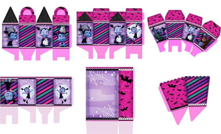 Kit Festa Vampirina para imprimir 2 Kit Festa Vampirina para imprimir