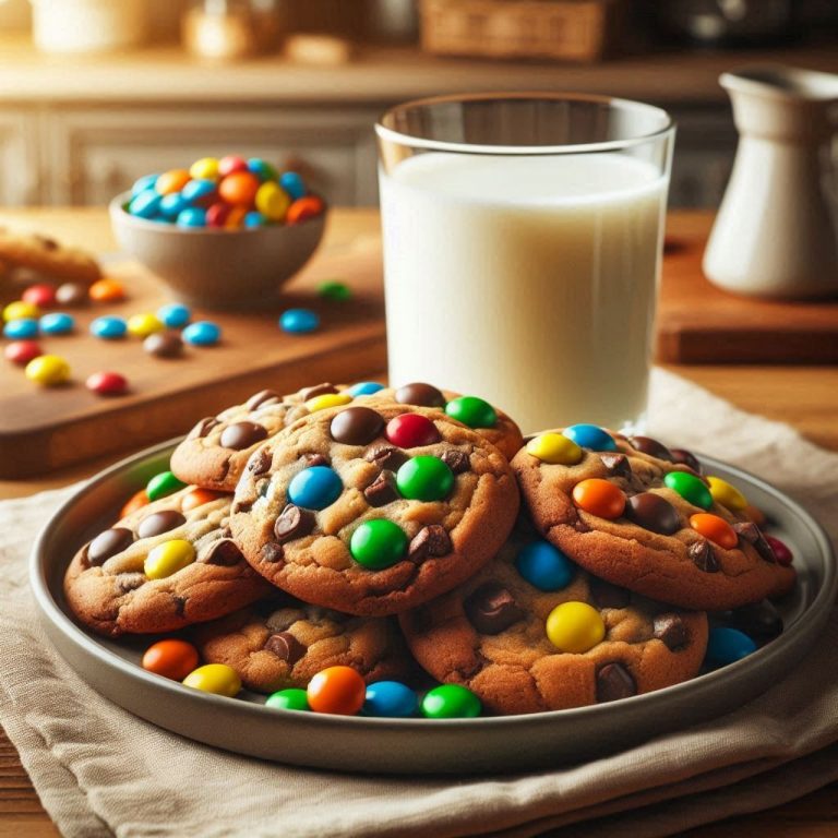 Receita de Biscoitos de Chocolate com M&M's 2 Receita de Biscoitos de Chocolate com M&M's (3)