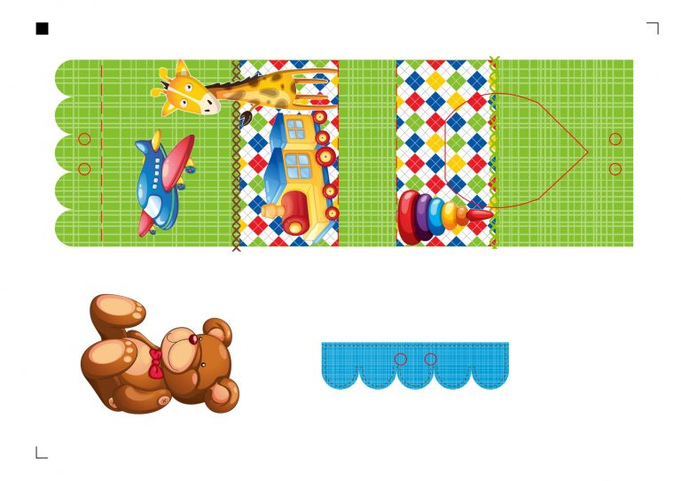 Kit Festa Brinquedos Coloridos para imprimir - Arte para toda a festa