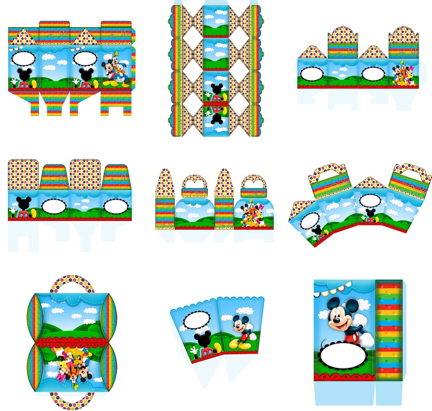 Kit Festa Casa do Mickey para imprimir 7 Kit Festa Casa do Mickey para imprimir
