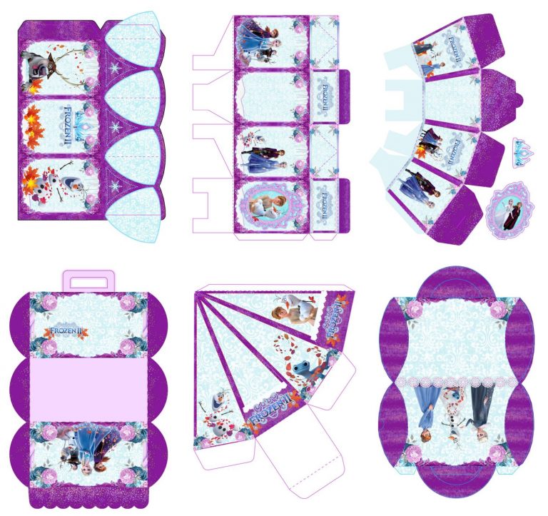 Kit Festa Frozen 2 para imprimir 4 Kit Festa Frozen 2 para imprimir