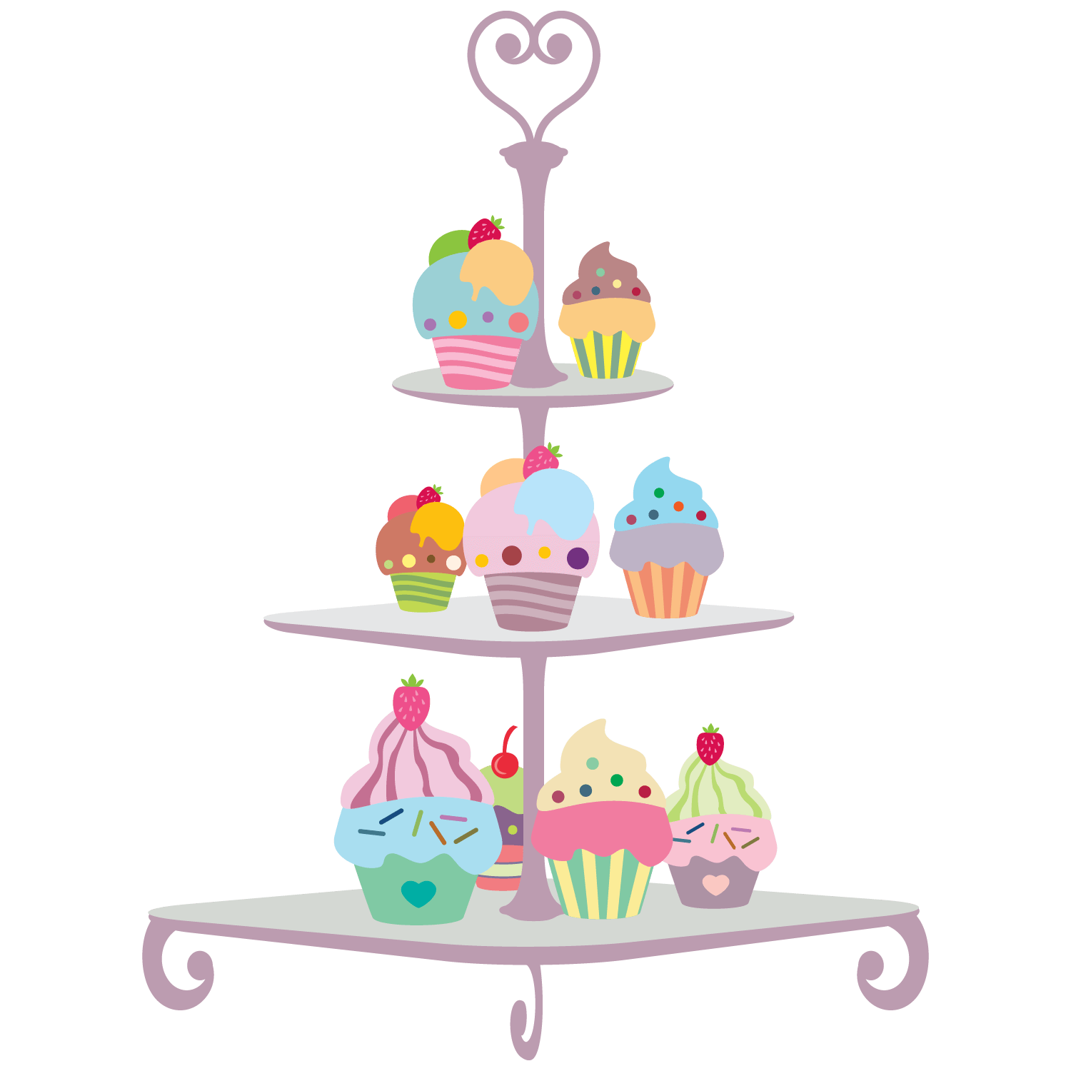 ELEMENTOS festa doces para imprimir - Folha 430
