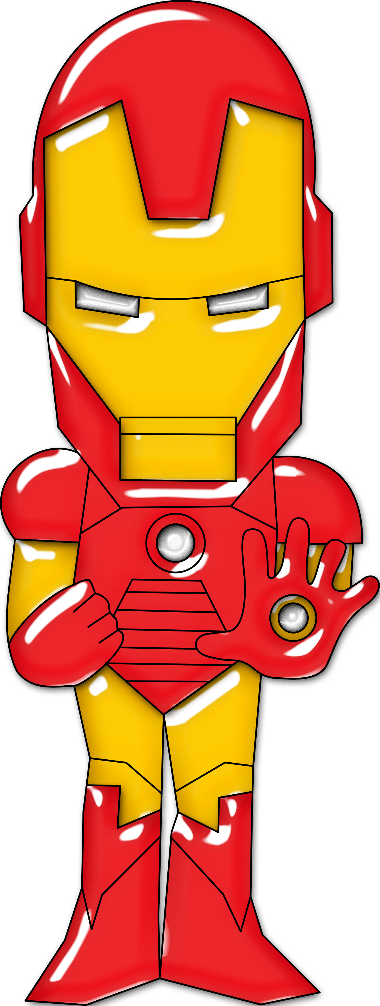 Personagem homem de ferro para imprimir - Folha 19