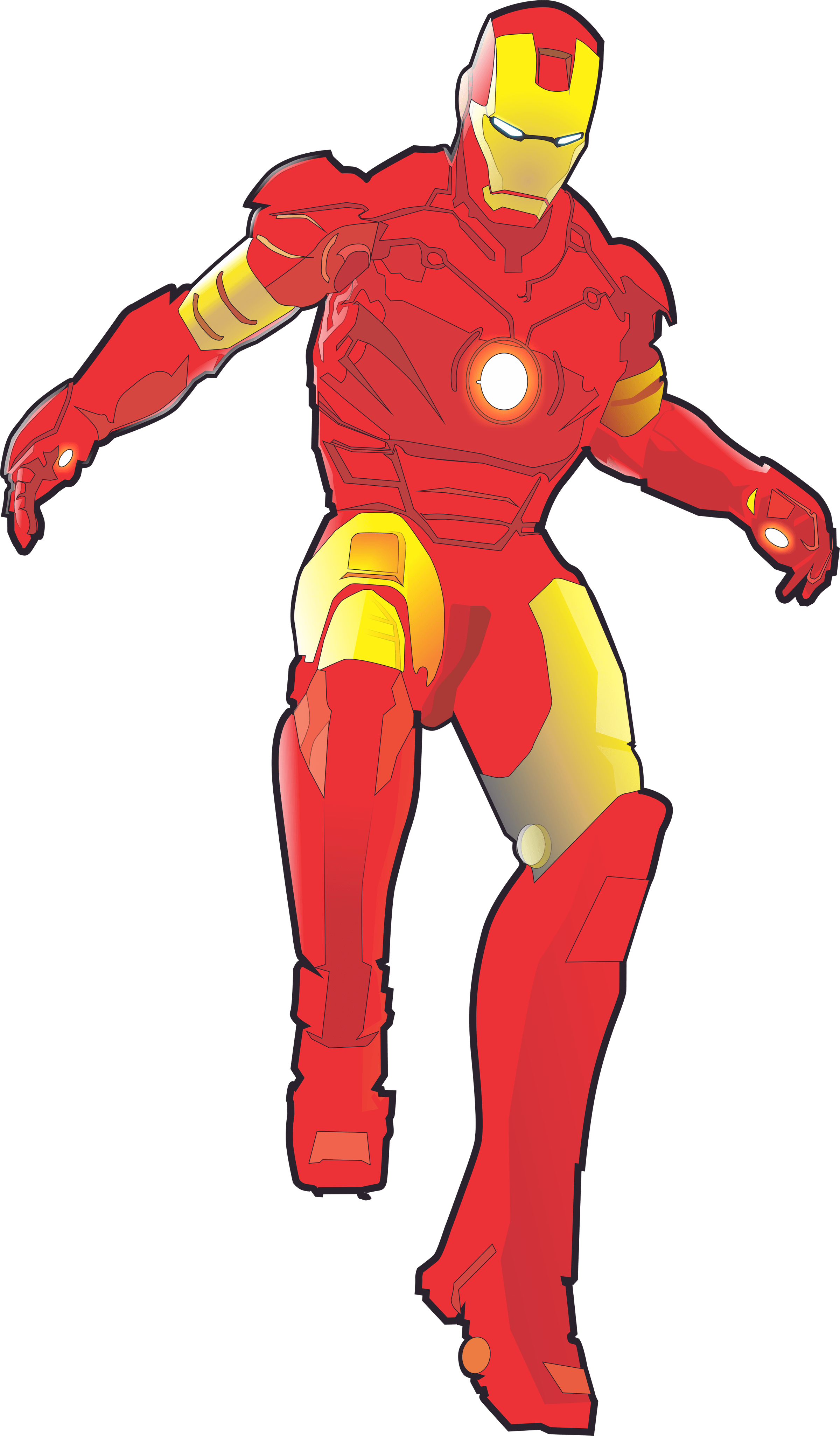 Personagem homem de ferro para imprimir - Folha 21
