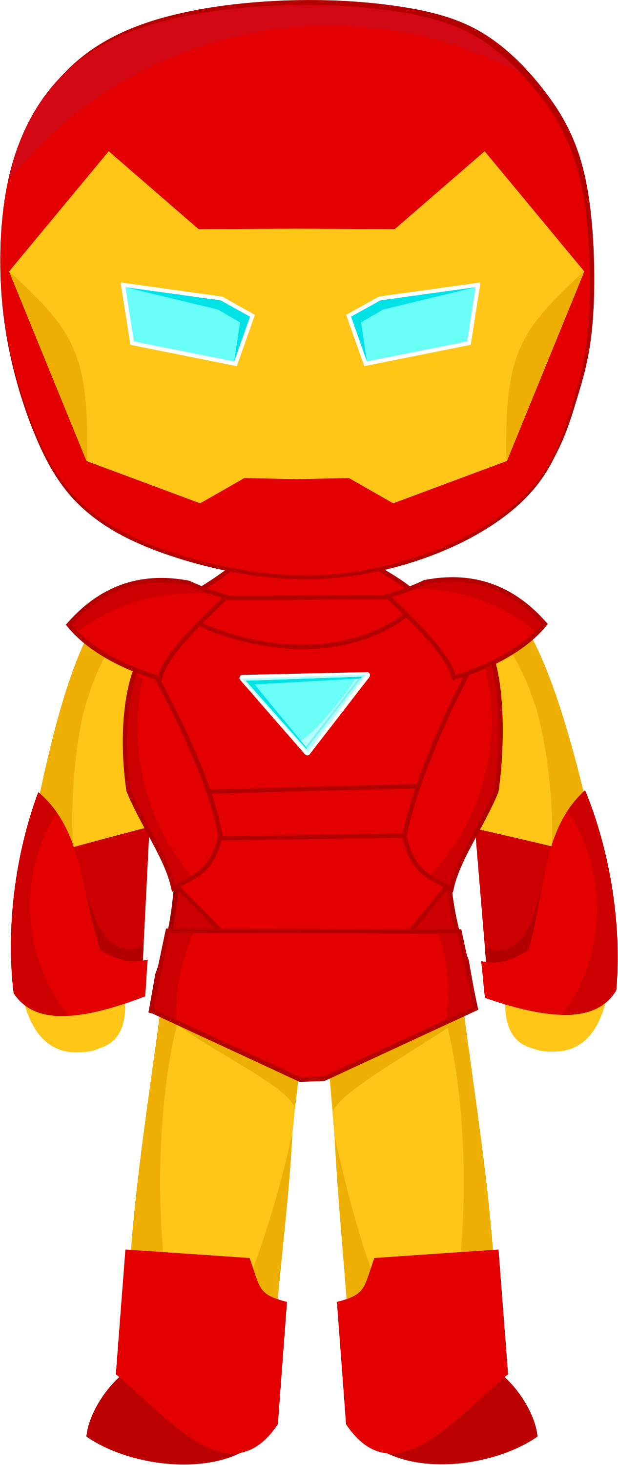 Personagem homem de ferro para imprimir - Folha 26
