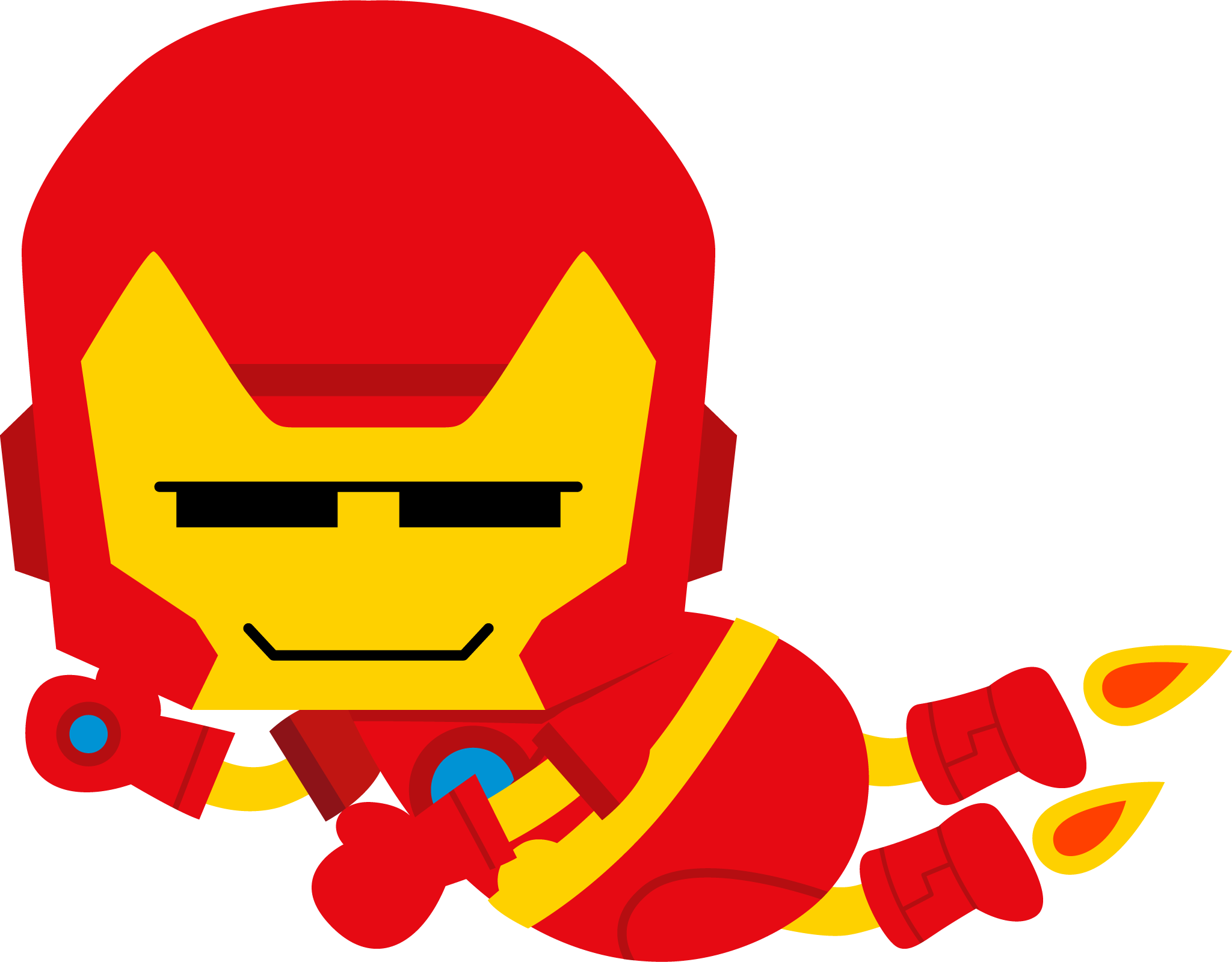 Personagem homem de ferro para imprimir - Folha 28