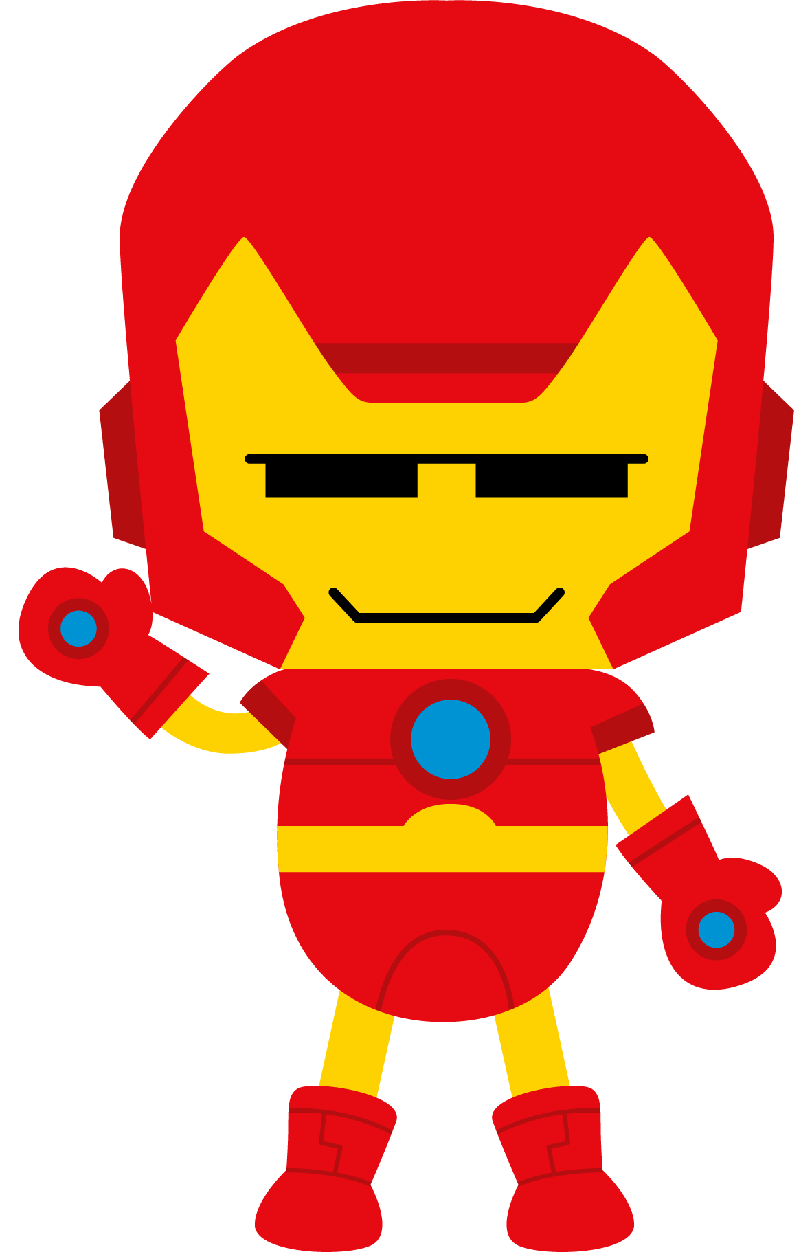 Personagem homem de ferro para imprimir - Folha 29
